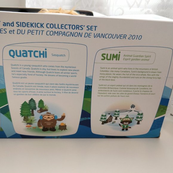 NWT Vancouver 2010 Olympics Plush Mascot 4-pack Set - Picture 5 of 5